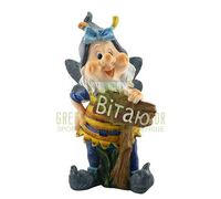 Садовая фигура Гномик с табличкой Вітаю