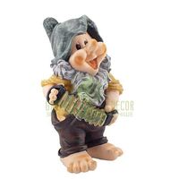 Садова фігура ГНОМ З гармошкою
