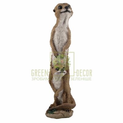Звери Фигурка садовая Сурикат с малышом от Україна |Green Decor