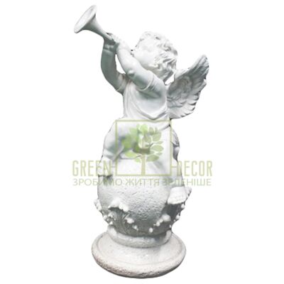 Ангели Фігурка Амур з трубою від Україна |Green Decor