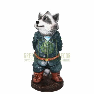 Еноты Садовая фигура Енот Охранник от Україна |Green Decor