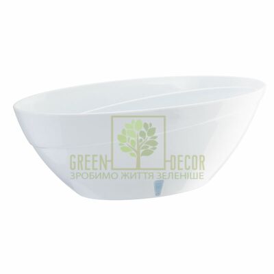 CALIPSO Вазон CALIPSO 3,3 л. белый-белый от Santino |Green Decor