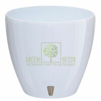 Вазон DECO-TWIN PLUS 15 л белый с картриджем