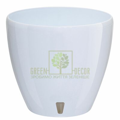 DECO Вазон DECO-TWIN PLUS 15 л белый с картриджем от Santino |Green Decor