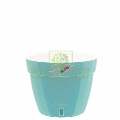 ASTI Вазон ASTI 1,4 л ментолово-білий від Santino |Green Decor