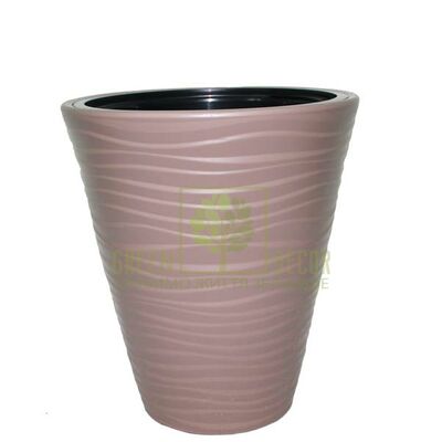 Сахара 3D Горщик Сахара-30 бежевий від Form-Plastic |Green Decor