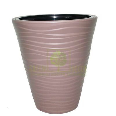 Сахара 3D Горщик Сахара-35 бежевий від Form-Plastic |Green Decor