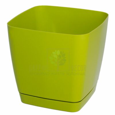 Тоскана Квадро Горщик для квітів Тоскана Квадро-19 5 л фісташка від Form-Plastic |Green Decor
