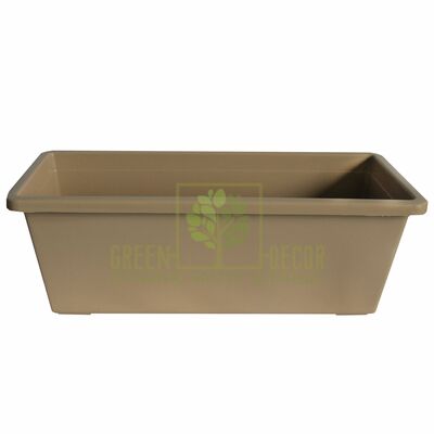 Балконники Балконний вазон 40 см бежевий від Україна |Green Decor
