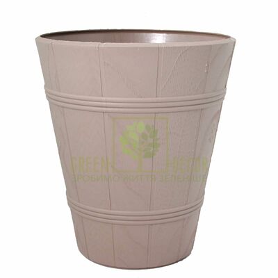 Под дерево Горшок Дерево ПАЛЬМА-3 серый 15 л от Form-Plastic |Green Decor