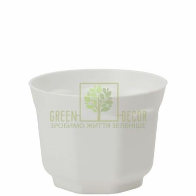 Кактусницы Горшок для кактусов Анкона-8 0,2 л белый от Form-Plastic |Green Decor
