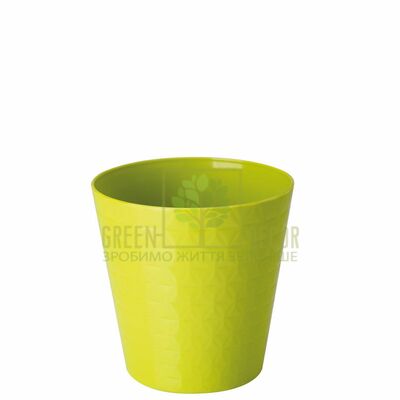 Рельєфні Горщик для квітів Діамант міні-11 0,7 л фісташка від Form-Plastic |Green Decor