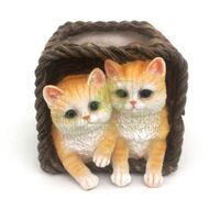 Кашпо Корзинка с котенками