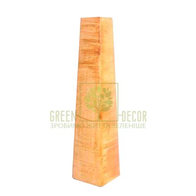 Вазы для цветов Ваза ПИРАМИДА Бронза от Ekoceramika |Green Decor