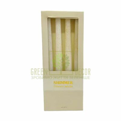 Декор для дома Свеча декоративная 25 см, 4 шт/уп от Китай |Green Decor