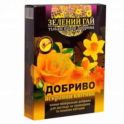 Удобрения и стимуляторы Удобрение Яркая Клумба Зелений Гай, 500 гр от Україна |Green Decor