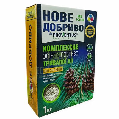 Удобрения и стимуляторы Удобрение осеннее для Хвойных, 1 кг, 7:20:30 от Україна |Green Decor