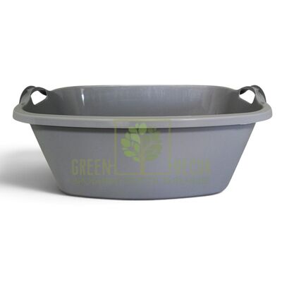 Миски и тазы Миска 30 л прямоугольная пищевая серая от Україна |Green Decor
