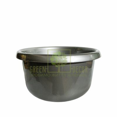 Миски и тазы Миска серая 5 л пищевая от Україна |Green Decor