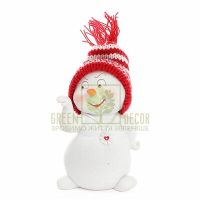 Новый Год и Рождество Фигурка новогодняя Снеговичок 11 см от Україна |Green Decor