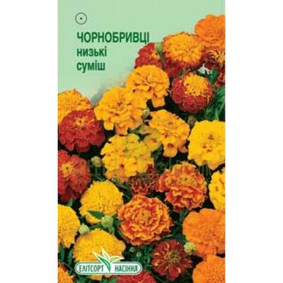 Чорнобривці Чорнобривці низька суміш 0,2 г, Елітсорт від Елітсорт |Green Decor