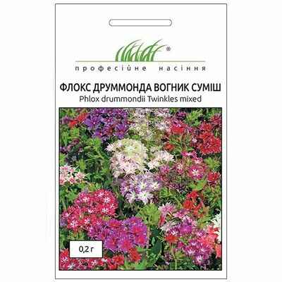 Інші квіти Флокс Вогник суміш 0,2 г, Професійне насіння від Професійне насіння |Green Decor