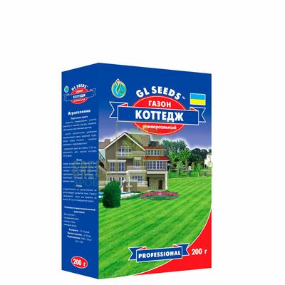Насіння газонної трави Газонна Трава Котедж 0,2 кг, GL SEEDS від GL Seeds |Green Decor