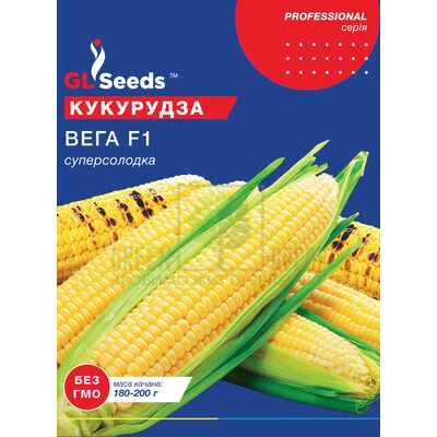 Кукурудза Кукурудза Вега F1 20 г, GL Seeds від GL Seeds |Green Decor
