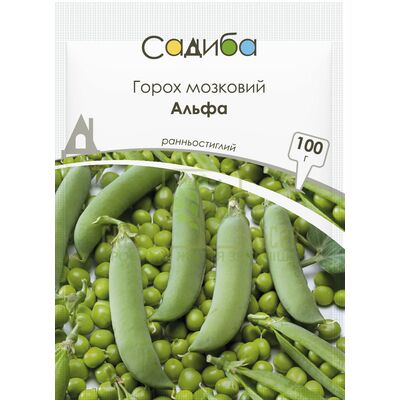 Горох Горох мозковий Альфа, 100 г, Садиба від Садиба |Green Decor