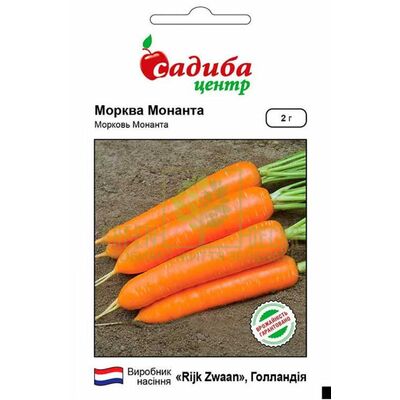 Морковь Морковь Монанта, 2 г, Садиба от Садиба |Green Decor