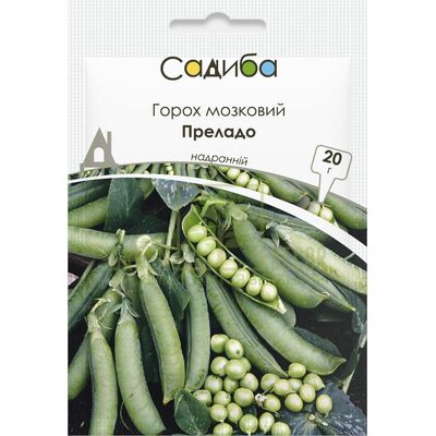Горох Горох мозковий Преладо, 20 г, Садиба від Садиба |Green Decor