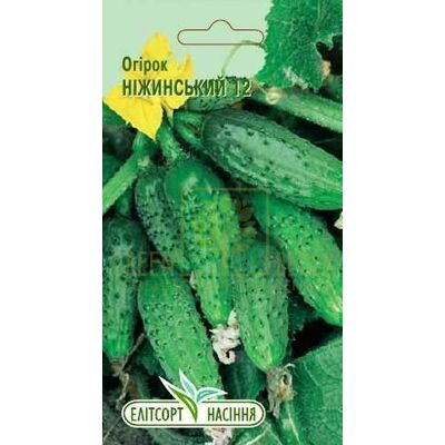 Огірок Ніжинський огірок-12 1г, Елітсорт від Елітсорт |Green Decor