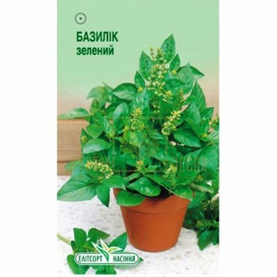 Базилик Базилик зеленый 0,5г, Элитсорт от Елітсорт |Green Decor