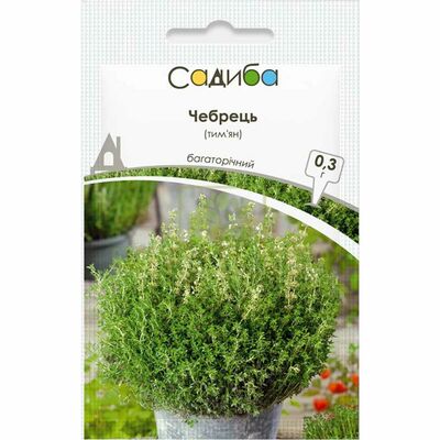 Другие пряности и травы Тимьян, 0,3 г, Садиба от Садиба |Green Decor